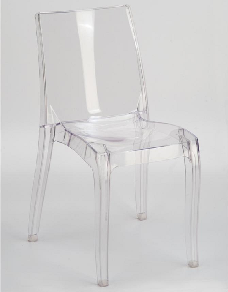 transparentní židle